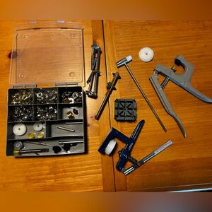 Jewelry and Watch Craft Repair Kit Bundle Snaps and More
